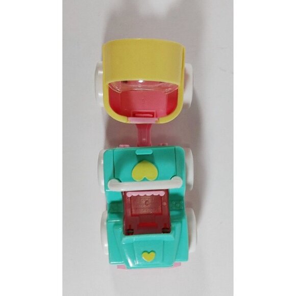 1987 Fisher Price Smooshees Cuddlers Missy & Mary Mare Jeep & Trailer Wagon - Picture 5 of 5